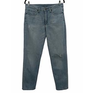 SPANX The Slim-X Casual Cuffed Distressed Jeans 29